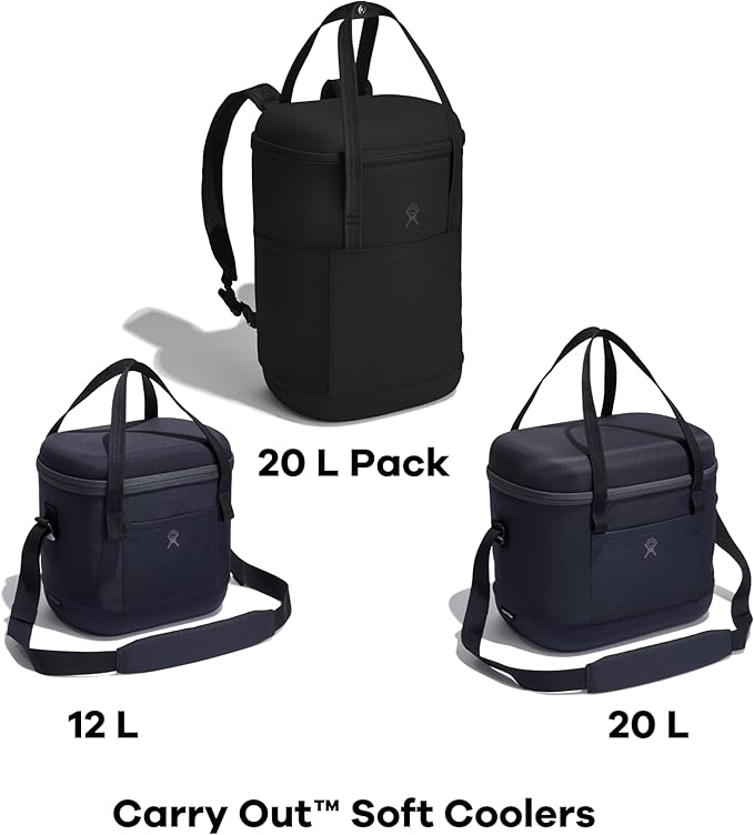 Hydro Flask Cooler Bag - Insulated Soft Lunch Bag - 12 L Capacity in Botanical Bliss Green