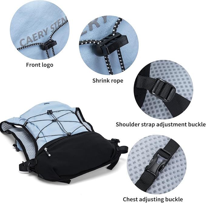 Hydration Backpack，Water Backpack，Water Vest for Running Women，Running Backpack with Water Bladder，Rave Runner Hydration Pack