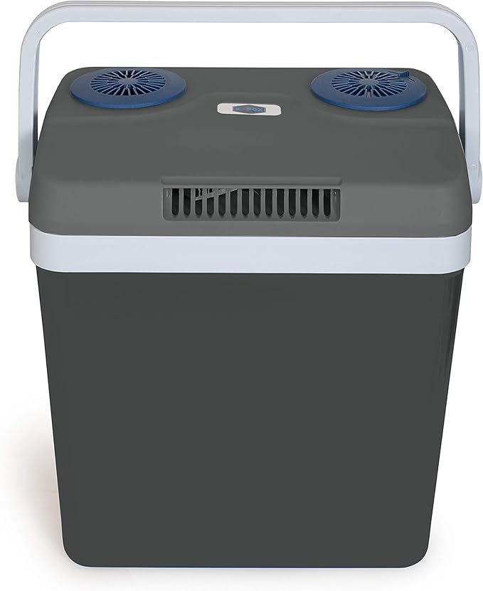Electric cooleK-Box Electric Cooler and Warmer for Car and Home - 34 Quart (32 Liter) - Dual 110V AC House and 12V DC Vehicle Plugs