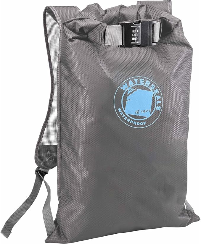 Lewis N. Clark Locking Backpack, Gray, One Size