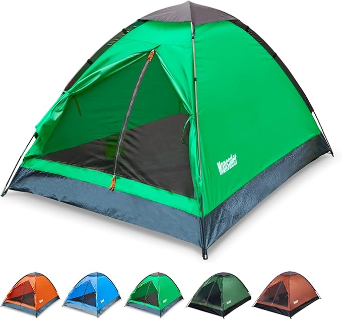2 Person Camping Dome Tent,Waterproof Lightweight Portable Tents for Outdoor Camping Hiking Travel