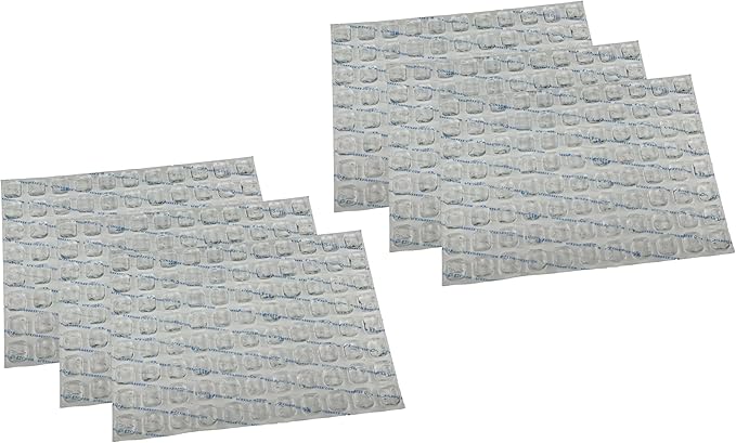 FlexiFreeze Ice Sheets, 88 Cube refreezable Flexible Chemical-Free, 6 Pack