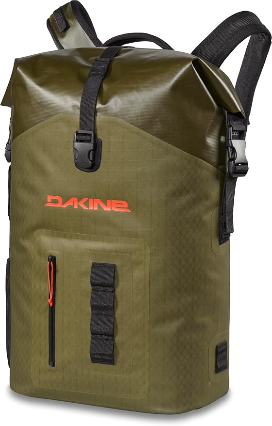 Dakine Cyclone Wet/Dry Rolltop Pack 34L - Dark Olive, One Size