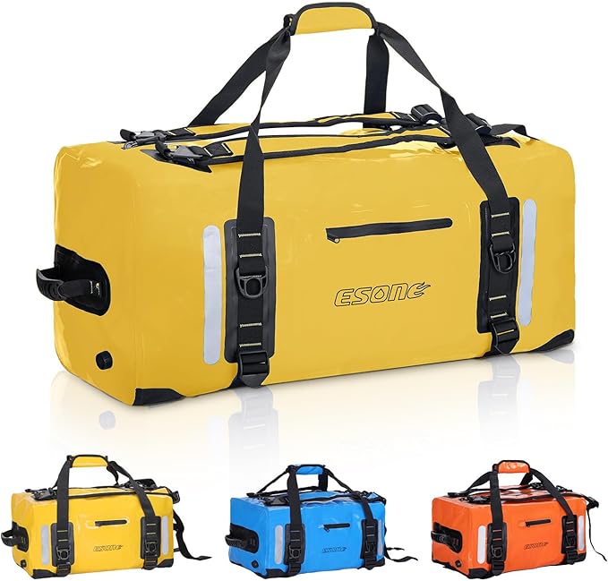 ESONE Dry Bags Waterproof Backpack for Men/Women Dry Bags for Kayaking Waterproof Backpack for Travel Dry Bag Backpack Waterproof Duffel Bag Applicable Boating Camping Paddle Board Surfing