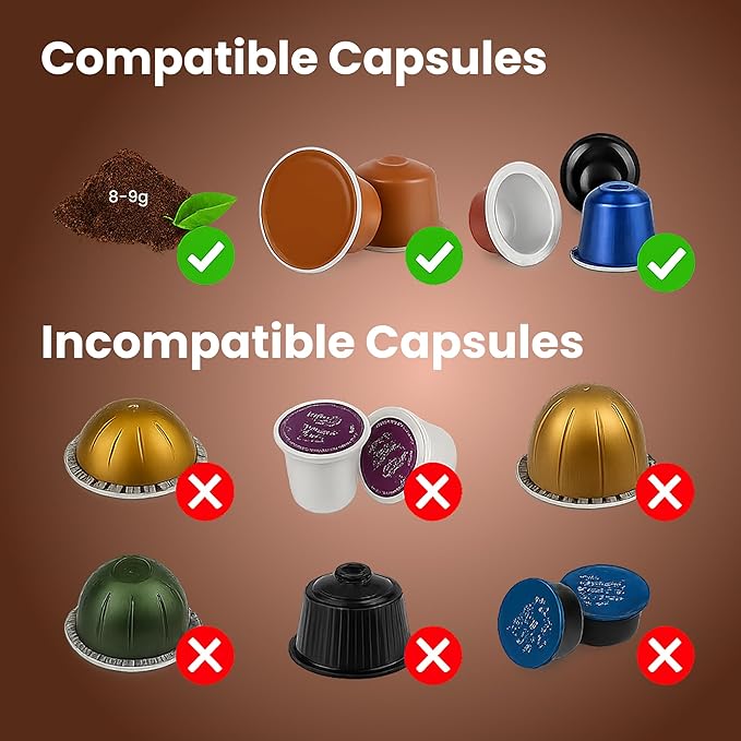 Portable Espresso Maker – Mini Travel Coffee Maker– Compact Portable Coffee Maker for Travel, Home, or Camping - USB-C 12V Powered, 15 Bar Pressure, 1560W