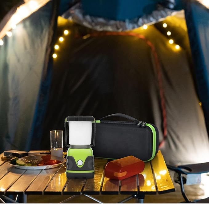GWCASE Case Compatible with Consciot LED Camping Lantern, for Lighting Ever Battery Powered Camping Lights, Tent Flashlight Storage Container Carrying Bag (Box Only)