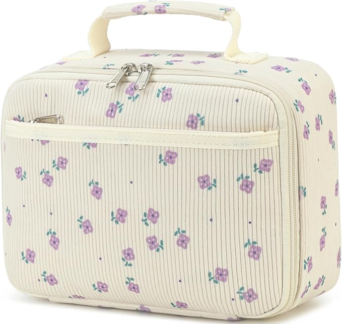 Kids Lunch Box Boys Girls Insulated Lunch Cooler Bag Reusable Lunch Tote Kit for School Travel