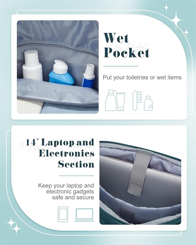 Gym Bag Womens,Travel Duffel Carry on Bag Sport Tote Bag Weekend Overnight Bag