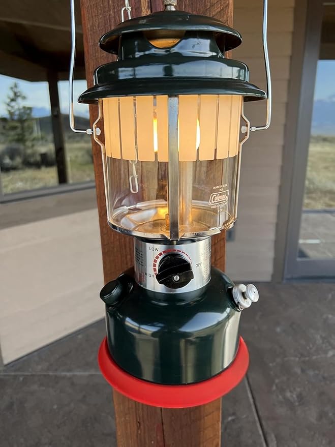 SUNJIKA Camping Kerosene Lamp Silicone Tank Base Protector for Coleman Lanterns, Scratch-Resistant, Enhanced Stability Camping Lantern Part,Suitable for Coleman Lanterns 220.228.236.237.252,639