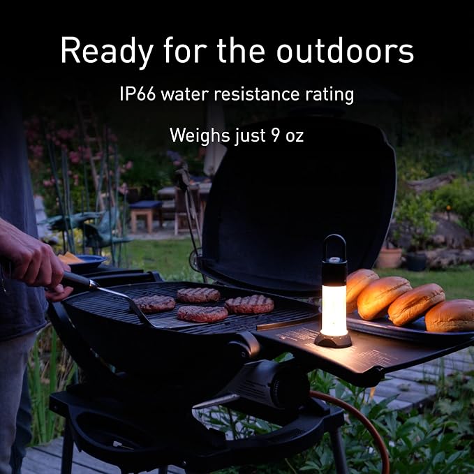 Ledlenser, ML6 Warm White Light Camping Lantern, LED with Micro Prism Technology, 750 Lumens, USB Rechargeable, Backpacking, Hiking, Camping, Black