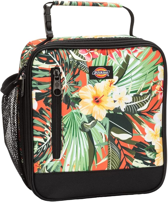 Dickies Basic Insulated Lunch Bag for Work, Thermal Reusable Office Lunch Box for Men, Women (Hula)