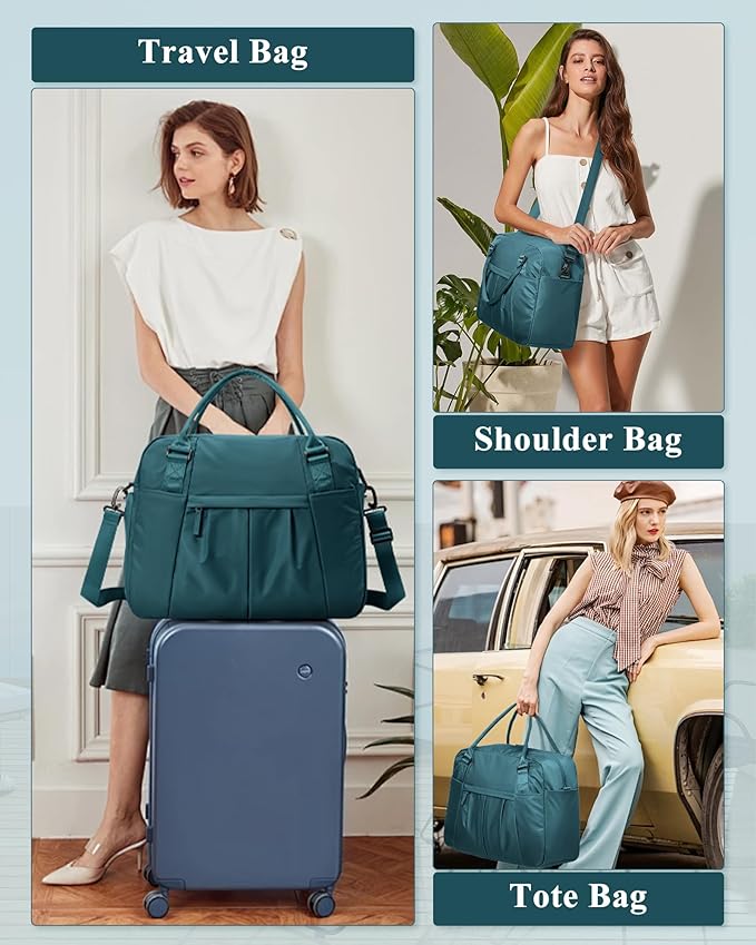 Gym Bag Womens,Travel Duffel Carry on Bag Sport Tote Bag Weekend Overnight Bag