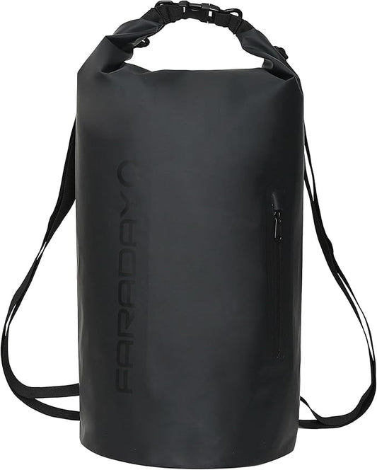 Waterproof Faraday Dry Bag - Sling Pack - Fast, Easy Access for Device Shielding - Protect Data and Devices from Hacking, Tracking, EMP… (30L)
