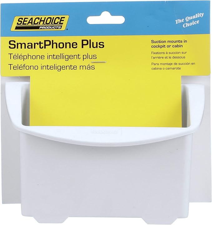 Seachoice GPS Smartphone Caddy w/ 2 Suction Cups to Mount on Any Flat Service on Boat
