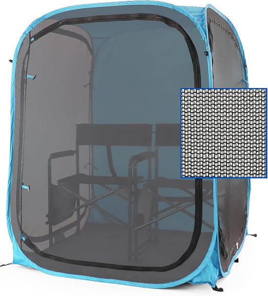 WeatherPod® The Original Shark Tank MyPod™ Mesh 1-2 Person Pop-Up Screen Pod - Keeps Out Bugs, Mosquitos, and Harmful UV Rays - UPF 50 for Maximum Protection from The Sun