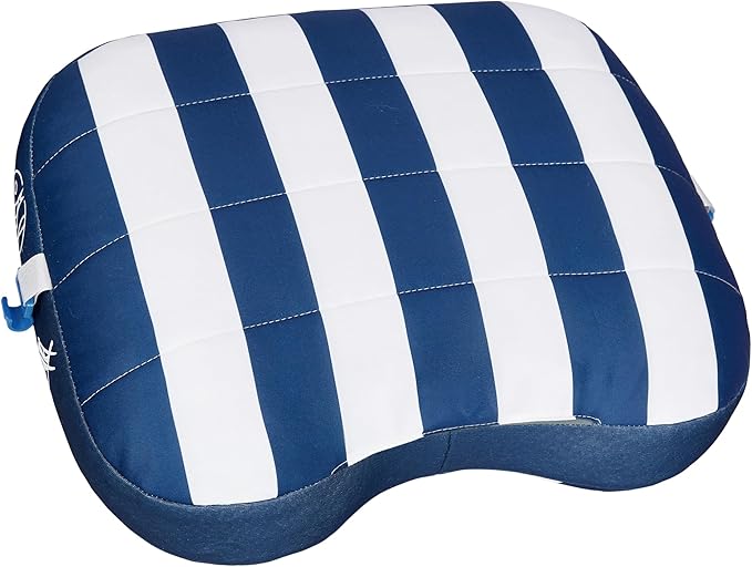 Ballast Beach Pillow x Dock & Bay (Blue Stripes)
