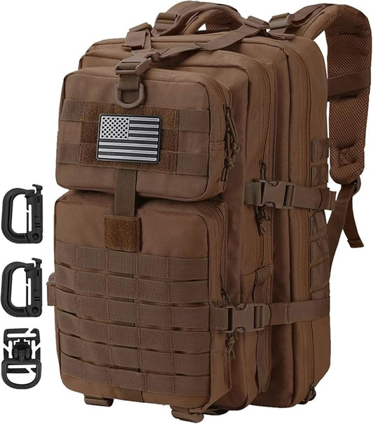 MOLLE Assault Pack, Tactical Backpack Military Army Camping Rucksack, 3-Day Pack