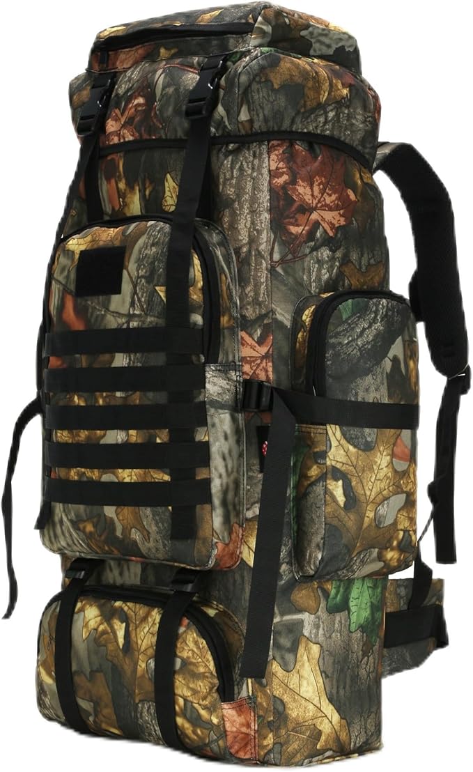 Hiking Backpack for Men 70L/100L Camping Backpack Military Rucksack Molle 3 Days Assault Pack for Climbing