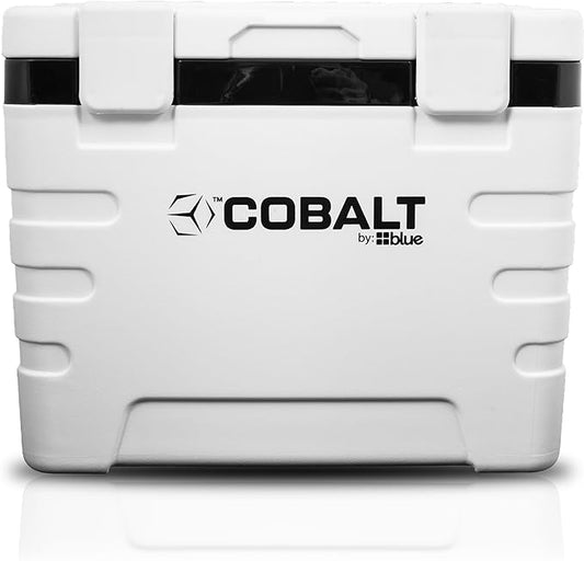 37 Quart Cobalt Weekender Cooler - Ice Chest by Blue Coolers for Camping, Sports Events, and Barbecues (Full Day Ice Retention)
