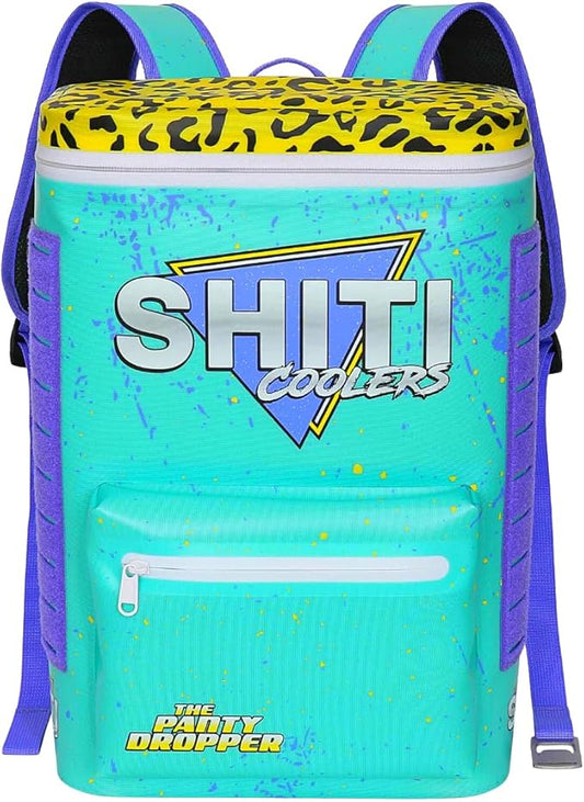 SHITI Coolers Cooler Backpack for Camping, Travel, Beach, Soft Lunch Box for Food, Drinks & Ice, Portable, Waterproof 24 Hr Insulated Bag with Shoulder Straps, Customizable