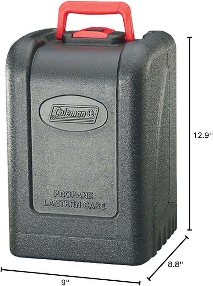 Coleman Lantern Protective Carry Case, Lightweight Carry Case with Handle for Coleman Lanterns, Keeps Lantern Safe & Provides Extra Storage Space for Mantles & Other Items