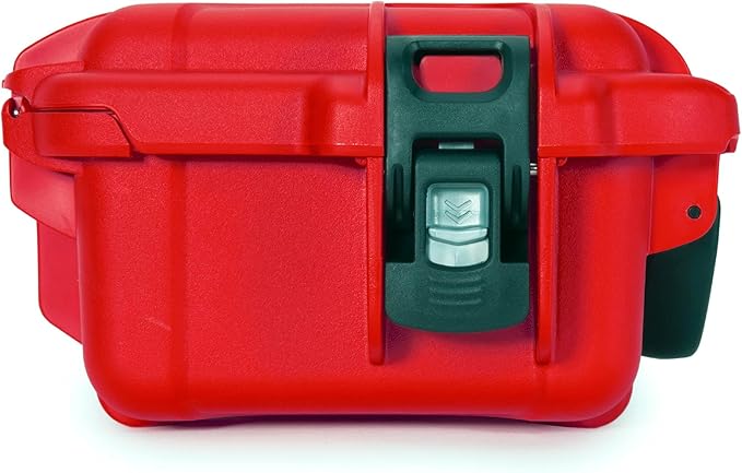 Nanuk 905 Waterproof First Aid Prepper Survival Gear Dust and Impact Resistant Case - Empty - Red, 905-FSA9