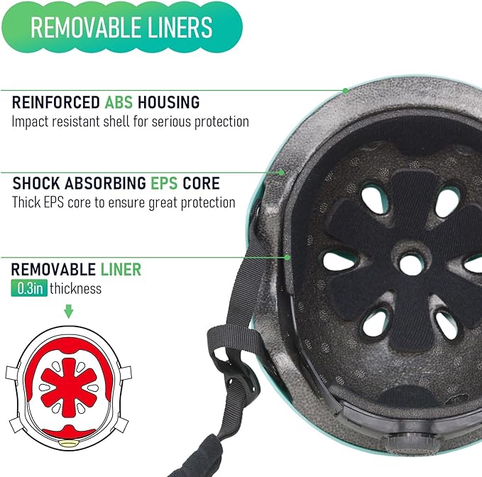 MOUNTALK Kids/Toddler Bike Helmet,Skateboards Helmets for Age 3-5/5-8/8-14 Years Old Junior Boys and Girls Helmet, Adjustable 3 Sizes Cover Children to Adult