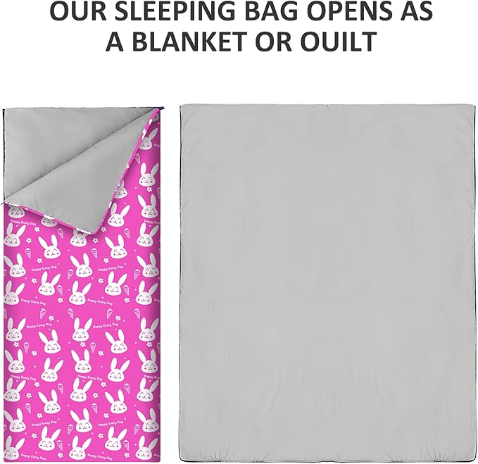 Camping Sleeping Bag for Adults Boys and Girls,Cold and Warm Weather-Summer, Spring, Fall, Lightweight, Waterproof Compact Bag for Camping Gear Equipment, Traveling, and Outdoors