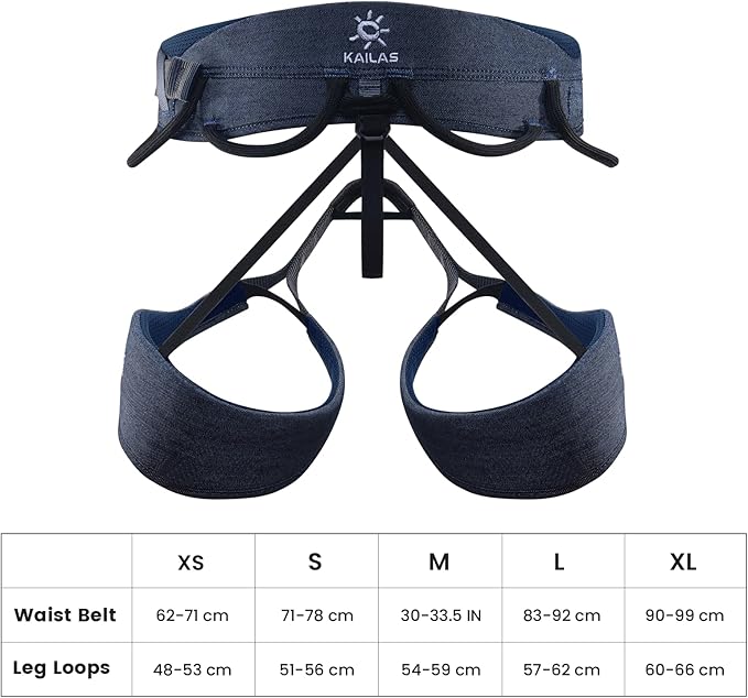 KAILAS Airo Rock Climbing Harness Men Roofing Harness Safety Belt Mountaineering Rappelling Harness Women Adjustable