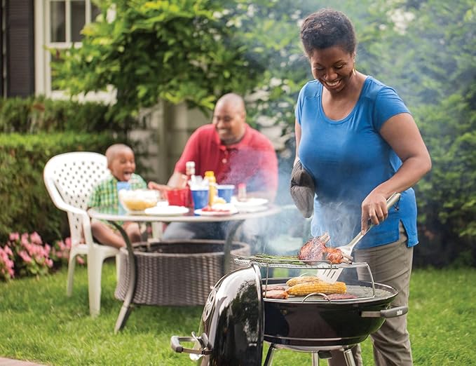 Only fire Warming Cooking Rack Fits for Charcoal Kettle Grills Like Weber,Char-Broil and Ceramic Grills Like Large Big Green Egg,Kamado Joe Classic,Pit Boss K22,Louisiana K22,17 3/4"