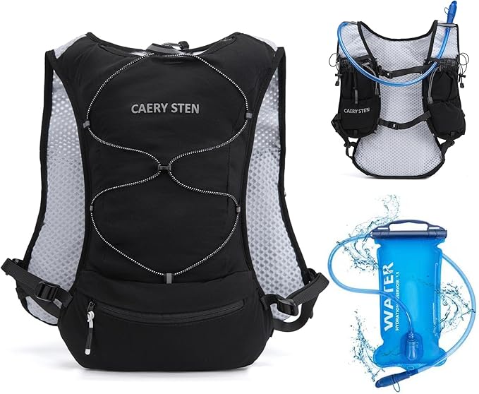 Hydration Backpack，Water Backpack，Water Vest for Running Women，Running Backpack with Water Bladder，Rave Runner Hydration Pack