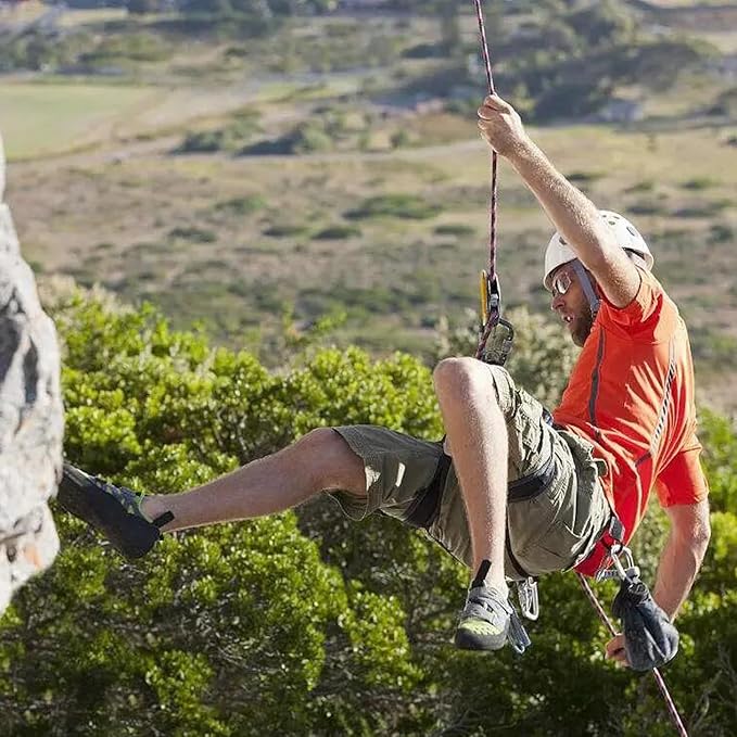 Multi-Purpose Climbing Rope - 8/10/12mm x 5/10/20/30m, Ideal for Rappelling, Boating, Tree Swing, and Sailing