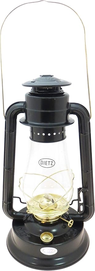 Dietz #80 Blizzard Oil Burning Lantern (Black with Gold)