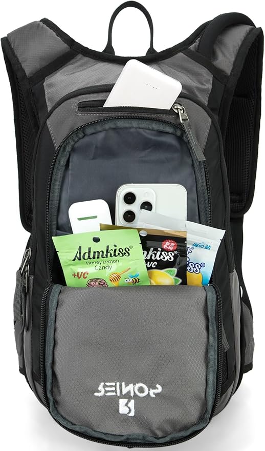 Hydration Pack Backpack with 3L Water Bladder for Men & Women, Hiking Daypack with Thermal Insulation | Running, Cycling, Camping, Skiing, Outdoor Activities