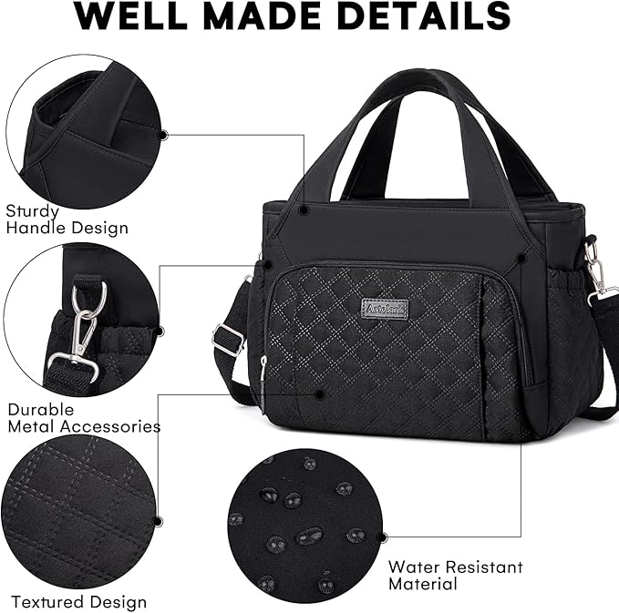 Artelaris Lunch Bag for Women, Insulated Lunch Box for Work,Large Leakproof Cooler lunch bag,Women's Lunch Tote Bag