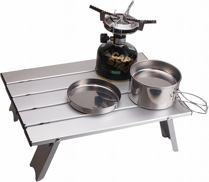 CAPTAIN STAG Aluminum Compact Outdoor Table M-3713