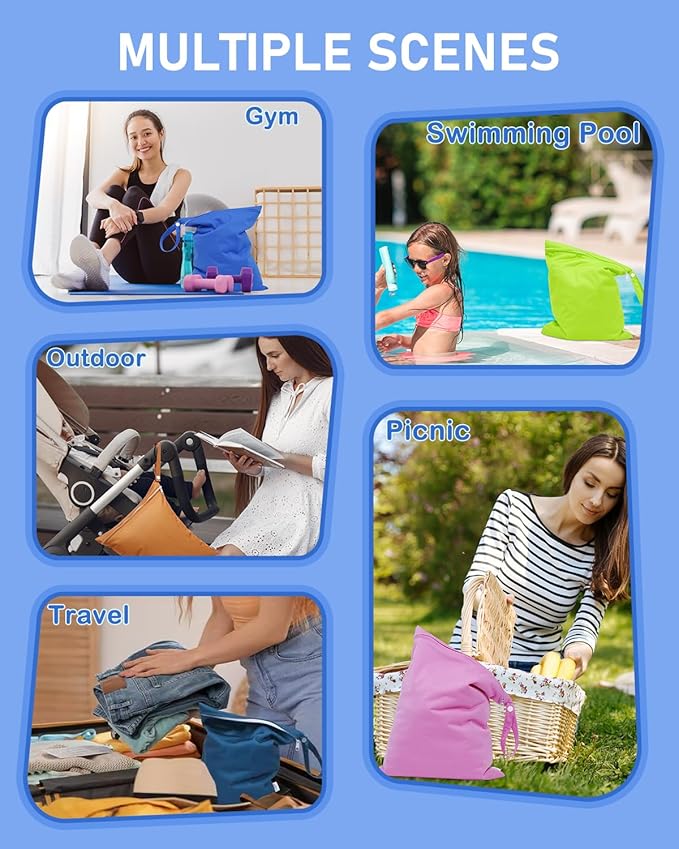 babygoal Waterproof Wet Bag and Dry Bag, Roll Top Waterproof Backpack Sack for Travel,Swimming,Kayaking, Beach, Rafting, Boating, Hiking, Camping and Fishing 2WLL05-B