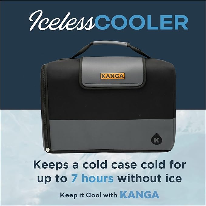 Kanga Insulated Cooler Bag - Soft Cooler Bag - Can Beer and Seltzer Drink Cooler - Insulated and Durability Tested - Kanga Kase Mate