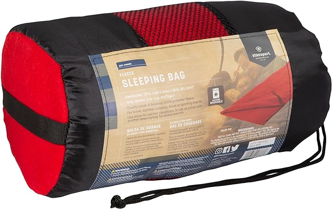 Stansport Fleece Sleeping Bag