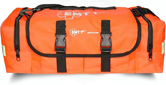 EMT 1st Emergency Responder First Aid Kit | Medical Trauma Bag for Disaster Preparedness | Perfect for Wilderness, Camping, Home, Car, & Office | Our Lightweight Kits Come with 40 Unique Items
