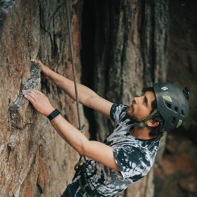 Double Braided Arborist Rope - 1/2 Inch x 100 Feet Polyester High Strength Climbing Rope for Tree Work, Swing, Halyard, Sailing(Black)