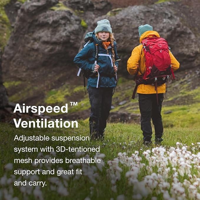 Osprey Stratos 36L Men's Hiking Backpack, Cetacean Blue