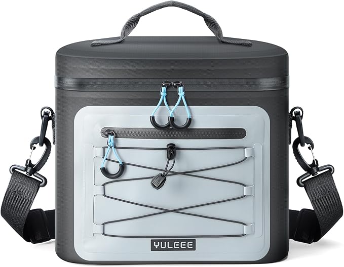 Cooler Bag, 8/16/30 Can Soft Sided Small Portable Insulated Cooling Pack, Everyday Lunch Cooler, Leakproof Ice Chest for Beach, Camping, Travel, Picnic