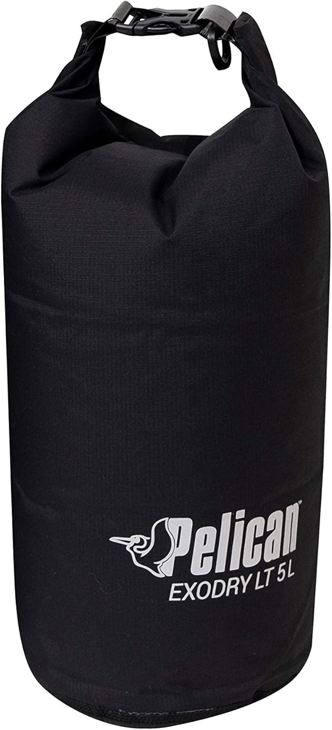 Pelican Sport - Extremely Compact - Lightweight and Waterproof - Roll Top Dry Compression - Keeps Gear Dry for Kayaking, Boating, Beach, Rafting, Hiking, Camping and Fishing