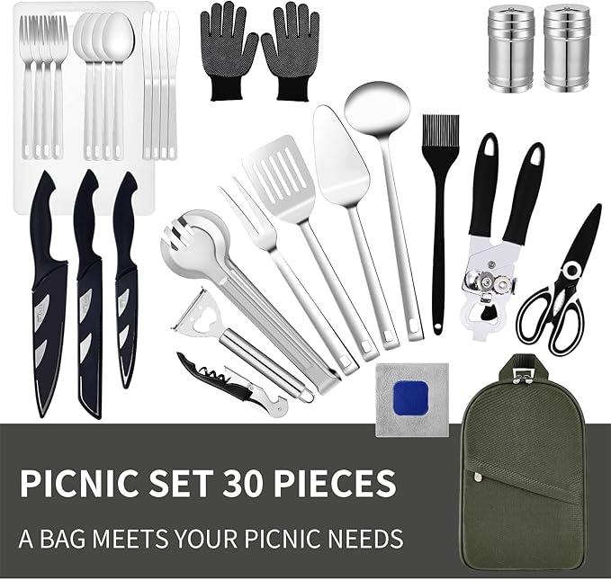 Camping Accessories - Gear Must Haves: Tent, Kitchen, Cooking Utensils, Outdoor Stove, BBQ Stuff