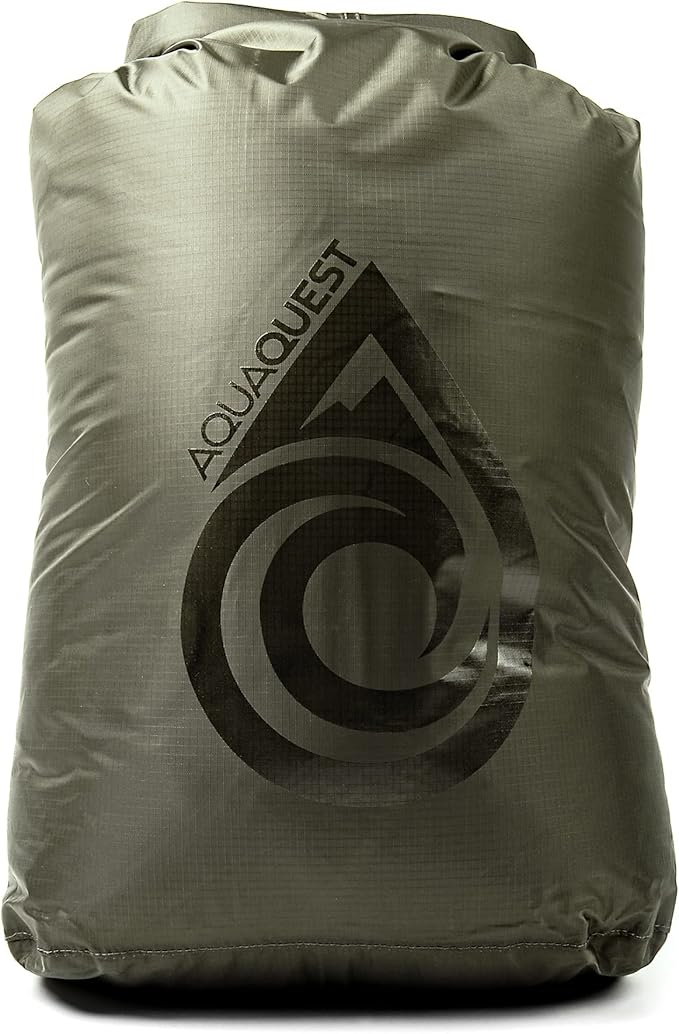 AquaQuest Rogue Dry Bags - 100% Waterproof - 60 L, Olive Drab