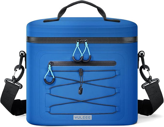 Cooler Bag, 8/16/30 Can Soft Sided Small Portable Insulated Cooling Pack, Everyday Lunch Cooler, Leakproof Ice Chest for Beach, Camping, Travel, Picnic
