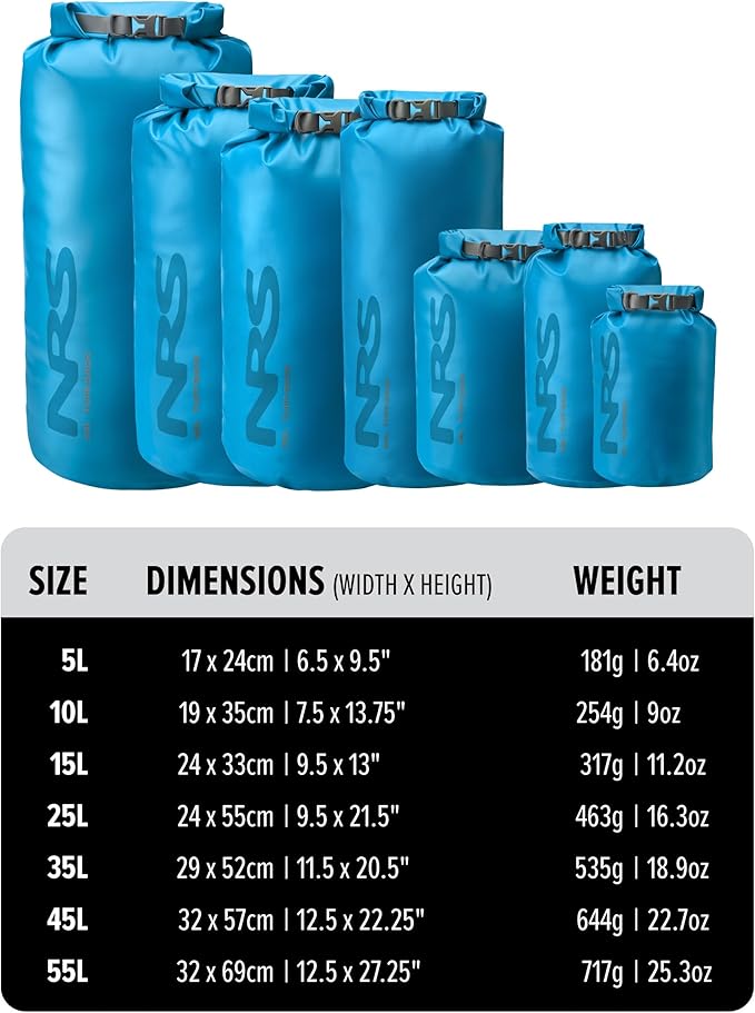 NRS Tuff Sack Dry Bag - Waterproof Storage Bag