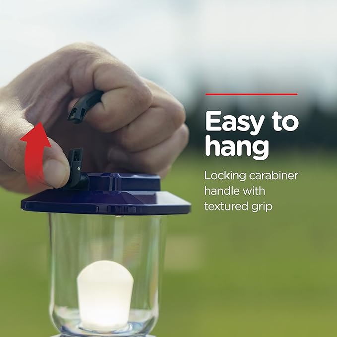 Enbrighten LED Mini Camping Lantern, Battery Powered, 200 Lumens, 40 Hour Runtime, 3 Modes, Night Light for Kids, Ideal for Hiking, Outdoors, Emergency, Snow, Hurricane and Storm