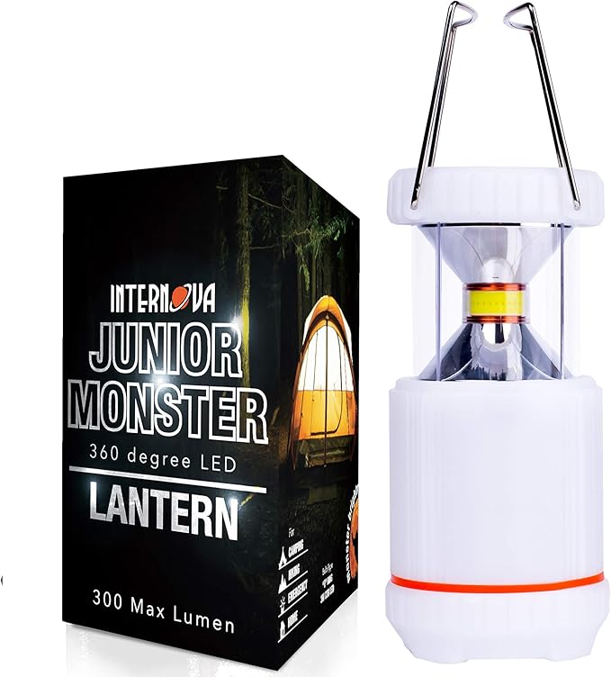 Camping Lantern for Power Outages – Battery Powered LED Light for Emergency, Survival, and Outdoors – Portable Ultra Bright Lantern with Glow Mode for Indoor Use